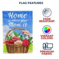 thumbnail image 5 of America Forever Happy Mother's Day Flower Basket Garden Flag 12.5 x 18 inches Red Rose Flowers Green Leaves Double Sided Holiday Seasonal Yard Outdoor Decorative Love My Mom Flag, 5 of 5