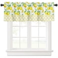 thumbnail image 1 of Kitchen Window Curtains Toppers Durable Easy To Care Polyester Long-lasting Valances, 1 of 11