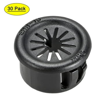 Uxcell 16mm Mounted Dia Cable Hose Snap Bushing Grommet Protector 30 Pack