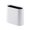 White, variant on Modern Color Trash Can for Small Space in Apartments and Bathroom Kitchen Waste Bin for Home Decoration