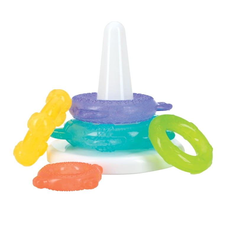 Nuby IcyBite Teether Tower with Gel Rings photo 8