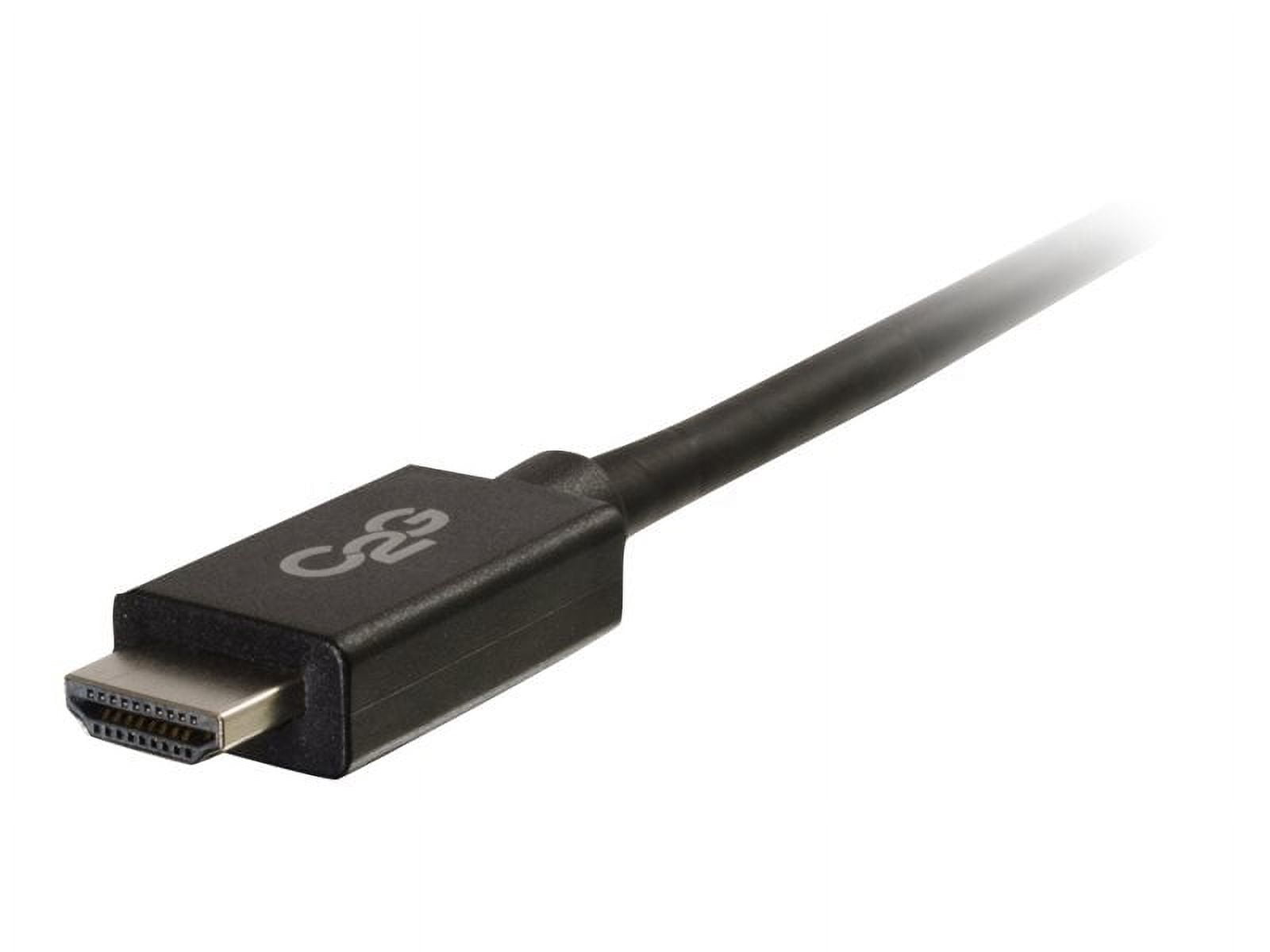 C2G 54327 Black DisplayPort to HDMI Cable Male to Male