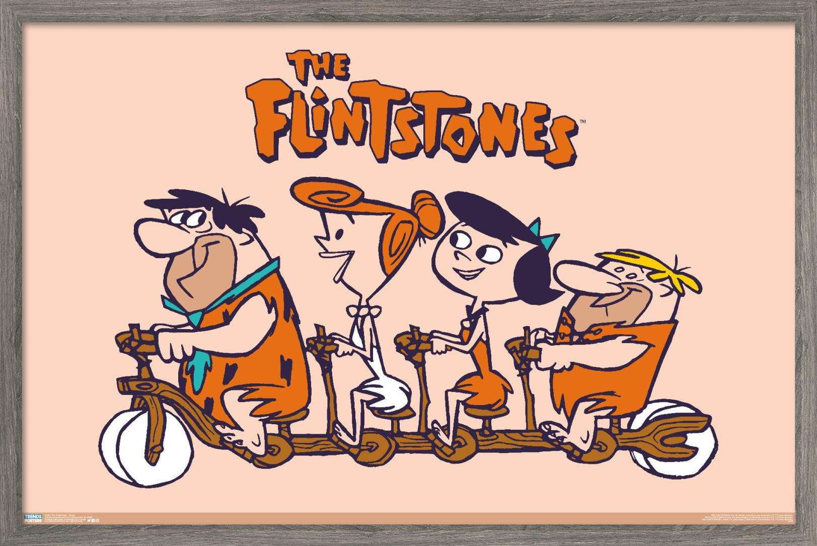 The Flintstones Custom Silk Poster Wall Decor