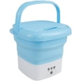 thumbnail image 1 of Mini Portable Washing Machine Foldable Lightweight Washing Machine Touch Screen and Timer Reusable Baby Clothes Underwear, 1 of 10