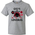 thumbnail image 3 of Inktastic Valentine's Day Gigi's Lovebug Youth T-Shirt, 3 of 5