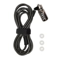 thumbnail image 2 of Candado de cable ANGGREK para computadora portátil resistente a los cortes longitud ajustable contraseña 4 dígitos, 2 of 8