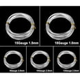 thumbnail image 3 of MYG 1/1.5/2/2.5/3mm 5m Long Aluminum Craft Wire Materials DIY Jewelry Making Craft, 3 of 3