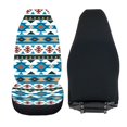 thumbnail image 6 of XYZCANDO Easy to Install Car Seat Covers SUV Sedan Truck, All-Season Breathable Front Seat Cover 2 pcs Polyester Geometric Patterns, 6 of 10