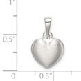 thumbnail image 4 of 925 Sterling Silver Coeur Pendentif Pendentif Amour, 4 of 8