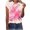 Pink, variant on Summer Fashion For Women 2026 Trendy Womens Petite Tops Only Blouses For Women Business Casual Cotton T Shirts For Women Loose Fit Gym
