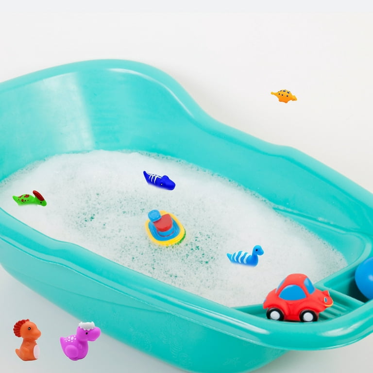 Doolland Bath Toys for Toddlers 1-3，Dinosaur Bath Toys 6 Packs