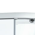 thumbnail image 5 of Dreamwerks Monaco 36 in. W X 36 in. D X 75 in. H Round Shower Stall Kit with Base and Walls in Brushed Nickel, 5 of 8