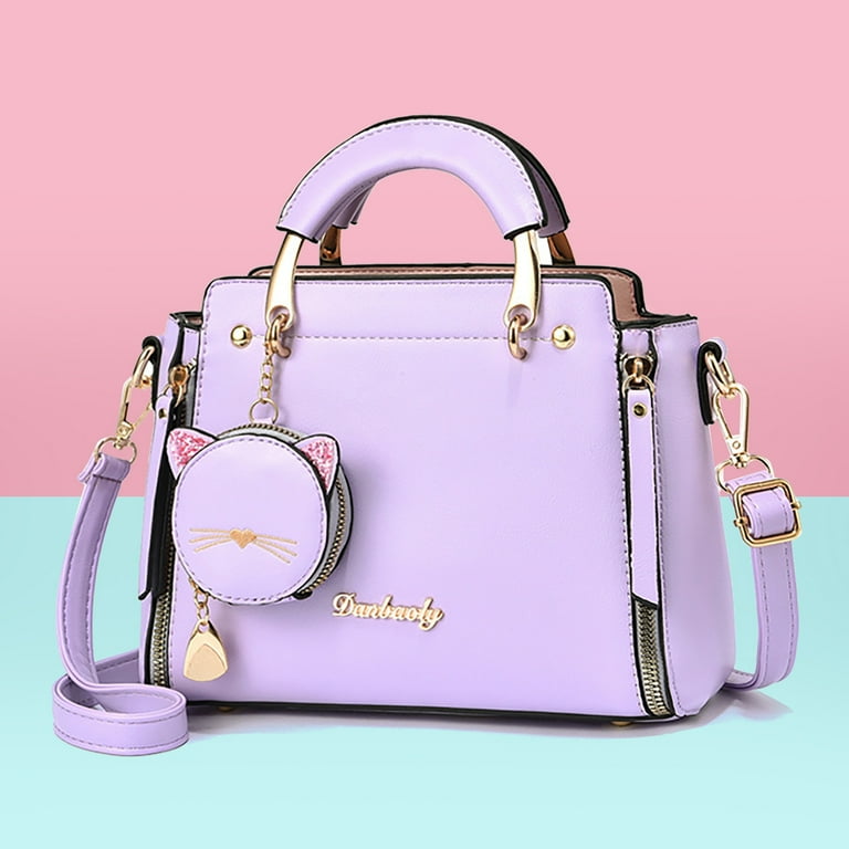 ZHAGHMIN White Bag Women'S Fashion Portable Shoulder Bag