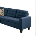 thumbnail image 3 of Winsome Polyfiber, Plywood & Solid Pine 4 PCS Sectional, Navy, 3 of 3