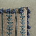 thumbnail image 3 of Safavieh Ry 14" x 20" Traditional Cotton Decorative Pillows, Gray/Blue, 3 of 4