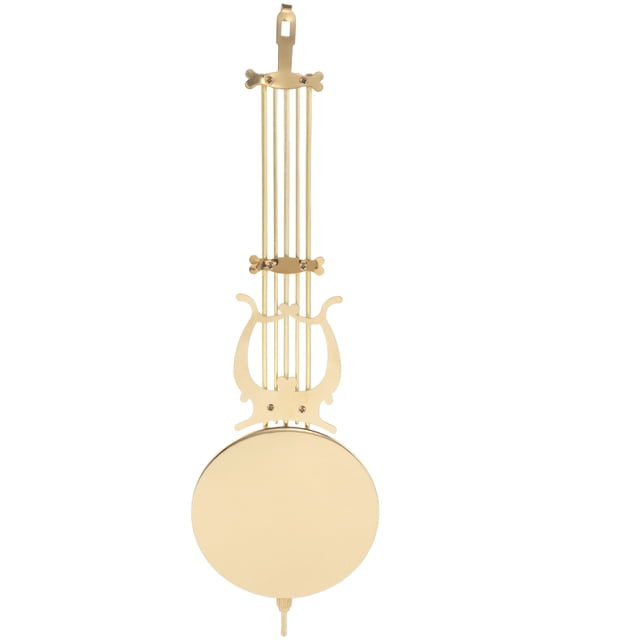 Shisuyan Pendule Rétro en Métal pour Horloges Murales Mécaniques pour Usage Intérieur Accessoires de Réparation d'Horloge DIY Accessoires Décoratifs d'Horloge