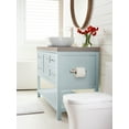 thumbnail image 2 of Amerock St. Vincent Chrome Single Post Toilet Paper Holder, 2 of 8