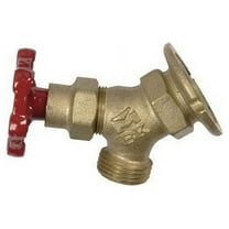 B&K Mueller 3/4 in. FIP Hose Brass Sillcock Valve