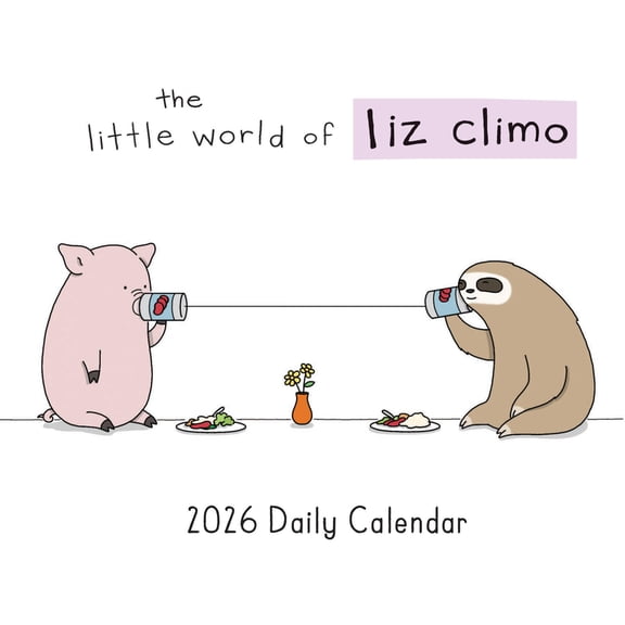 The Little World of Liz Climo 2026 Daily Calendar, (Paperback)