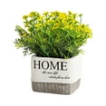 thumbnail image 1 of Lavanda Artificial, plantas verdes falsas estrelladas, plantas en macetas, pequeñas decoraciones, decoración para el hogar, sala de estar, comedor, bonsái, 1 of 5