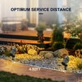 thumbnail image 3 of 12-Pack 3CCT Low Voltage LED Landscape Spotlights, 2700K/3000K/4000K Selectable, 3W 12-24V Outdoor Pathway Lights  CRI90+, Aluminum Housing Landscape Lights for Garden Yard, ETL Listed, Bronze Finish, 3 of 7
