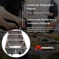 thumbnail image 4 of Baño Maria 3 compartimentos con tapa horbull Shorbull BAN-MAR, 4 of 7