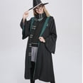 thumbnail image 2 of Capa de Harry Potter para niños y adultos, disfraz de Cosplay, camisa, falda, bata, uniforme escolar de Hermione, regalos de Halloween, 2 of 4