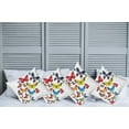 thumbnail image 2 of Ambesonne Butterfly Throw Pillow Cover 4 Pack, Joy Wildflowers Hiking, 16", Multicolor, 2 of 7