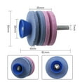 thumbnail image 2 of Lawn Mower Blade Grinder Stone Wheel For Garden Tools Hand Drill Attachment, 2 of 7