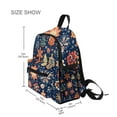 thumbnail image 3 of FORMRS School Backpack with Front Zippered Pocket 12" Student Travel Daypack, Christmas Splendor, 3 of 6