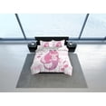 thumbnail image 4 of Juego de Funda Nórdica Infantil Sirenita, Juego de Ropa de Cama Rosa, Ropa de Cama Infantil,, 4 of 4