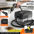 thumbnail image 2 of High-pressure handheld steam cleaner, portable household high-temperature steam cleaner, suitable for car detailing, kitchen, bathroom, tile grout, and tile cleaning, 2 of 5