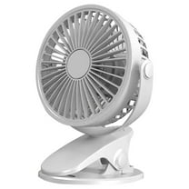 Fridja USB Mini Clip Fan, 3-Speed 720√Ç¬∞ Rotation Ultra Quiet Clip-On Desk Fan