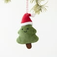 thumbnail image 2 of SLYNSHome Christmas Tree Hanging Ornament,Plush Stuffed Xmas Tree Dolls Pendant Christmas Gifts for Holiday Home Party Decoration, 2 of 7