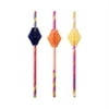 Pattern Straw with Solid Honeycomb Attachment Set of 12