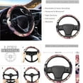 thumbnail image 3 of KUIFORTI Panda Print 11 PCS Car Seat Cover Set Car Seat Cover Steering Wheel Cover Auto Seat Belt Cover Seatbelt Cup Coasters Automotive Interior Accessories for Cars, 3 of 6