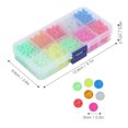 thumbnail image 2 of Fishing Beads Assorted Set, 1000pcs/box Fishing Luminous Stopper Beads Colorful Block Beans Set Fishing Accessories Saltwater Freshwater [Bead Blocking Suit B], 2 of 9