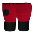 thumbnail image 1 of Almencla Gants de Boxe en Gel Demi-Doigt pour Exercice MMA Rouge Foncé, 1 of 8