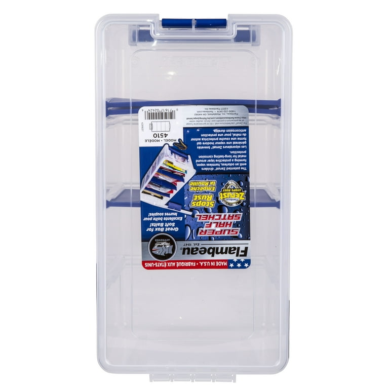 Flambeau Outdoors Super Half Satchel Tackle Box Organizer with