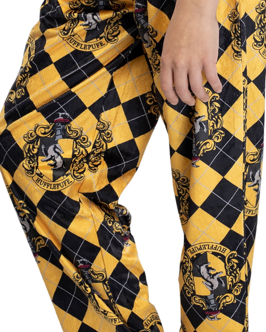 Plaid Pajama Women's Hufflepuff Pajamas Hogwarts Pajamas