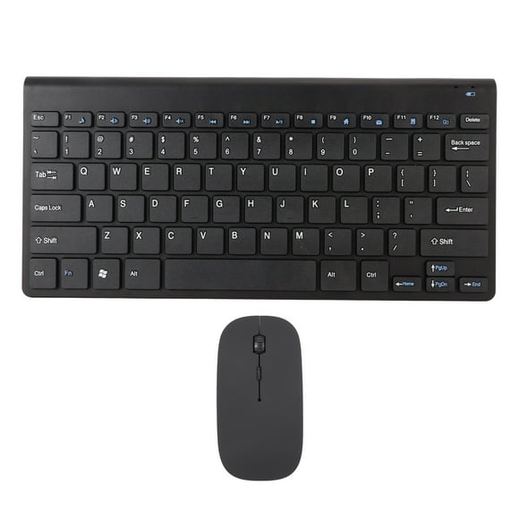 Ratón de Teclado Inalámbrico ANGGREK Combo de Ratón de Teclado Silencioso