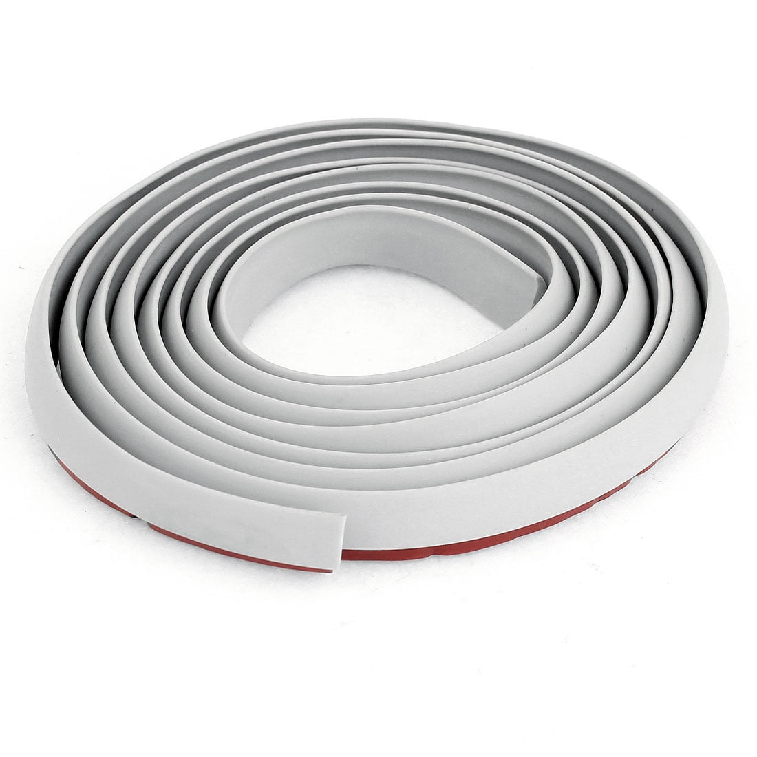 Car Truck Door Edge Brim Guard Molding Trim Strip Gray 1.7M Length 12mm