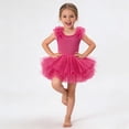 thumbnail image 3 of XQYLOS Toddler Ballet Dress Leotard Ruffl𝖾 Sleeveless Sequin Tutu Bowknot Ballerina Dance Recital Party Outfit, 3 of 7