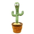 thumbnail image 5 of Juguete de cactus bailarín, juguete de cactus soleado que habla y repite cantando (120 canciones) QF, 5 of 5