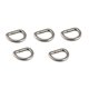 thumbnail image 5 of 2x5x Anillos En D De Acero Inoxidable, Anillo En D De Metal Sin Costuras Para Correas De Bolsos, Fabricación De Bolsos, 3mm X 16mm X 16mm, 5 of 9