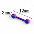 thumbnail image 5 of 10PCS Stainless Steel Barbell Ear Stud Tragus Cartilage Helix Earrings Piercing, 5 of 5