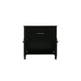 thumbnail image 5 of Elegant Kitchen and Bath 30 Inch Wide Bathroom Storage Freestanding Cabinet In Black, 5 of 10