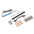Plastic Welding Repair Kit White Black Plastic Rods Stainless Steel