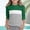 X-305Green, variant on ZHOGXU Big Kids Girls Tee Long Sleeve Round Neck Color Block Soft Comfortable Casual Top For Everyday Wear Army Green 3-4 Years