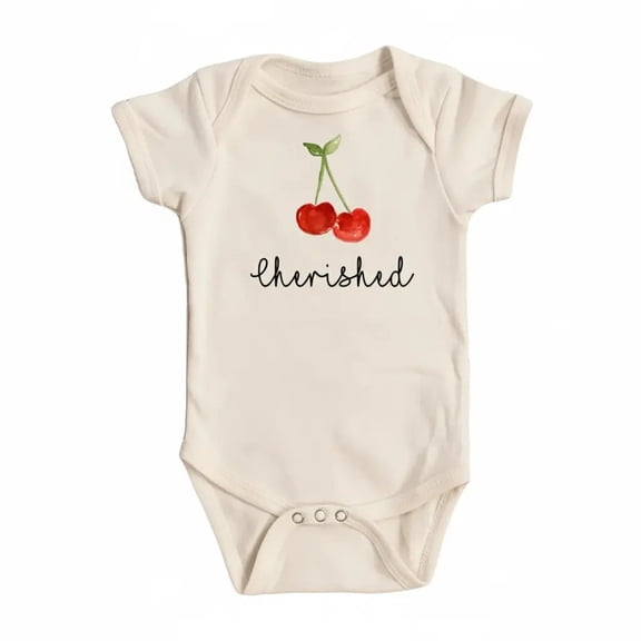 Cherry Cherished Newborn Gift Baby Bodysuit